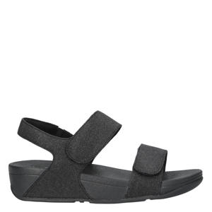 Lulu Shimmer Adjustable Sandals  sandalen zwart