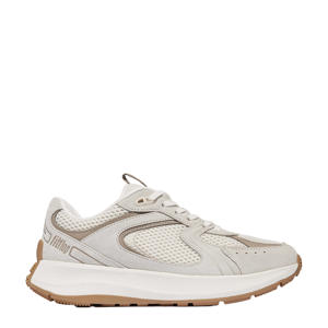   suède sneakers urban wit