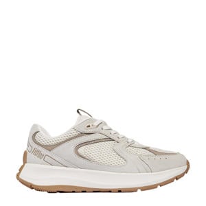 suède sneakers urban wit