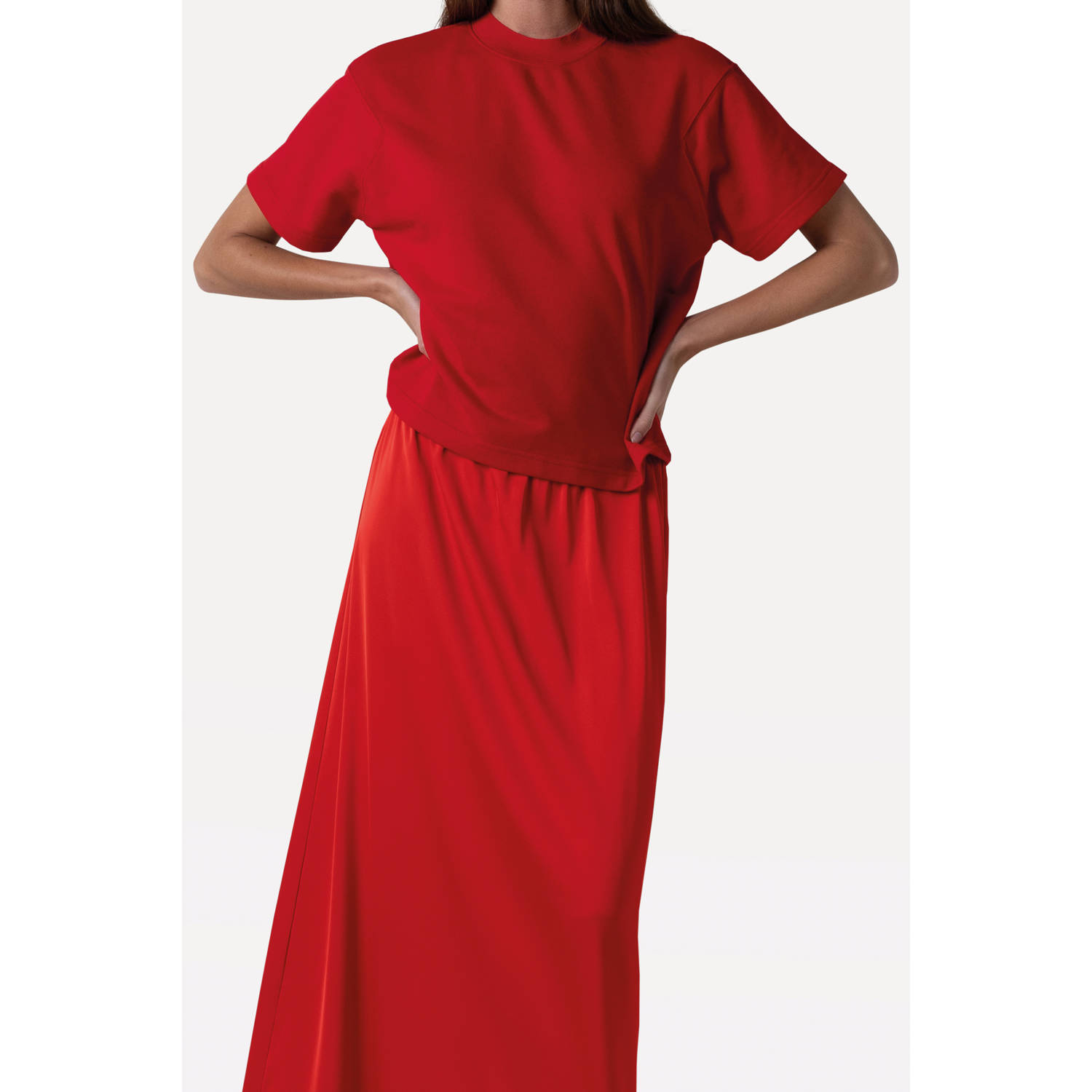 Another-Label T-shirt rood