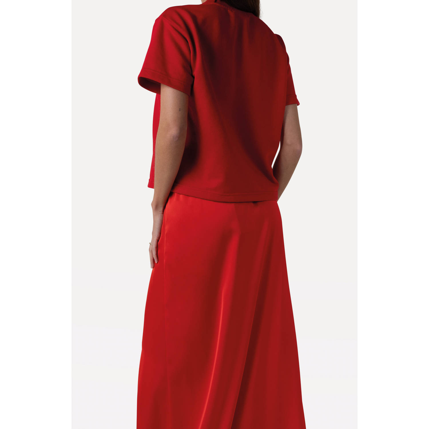 Another-Label T-shirt rood