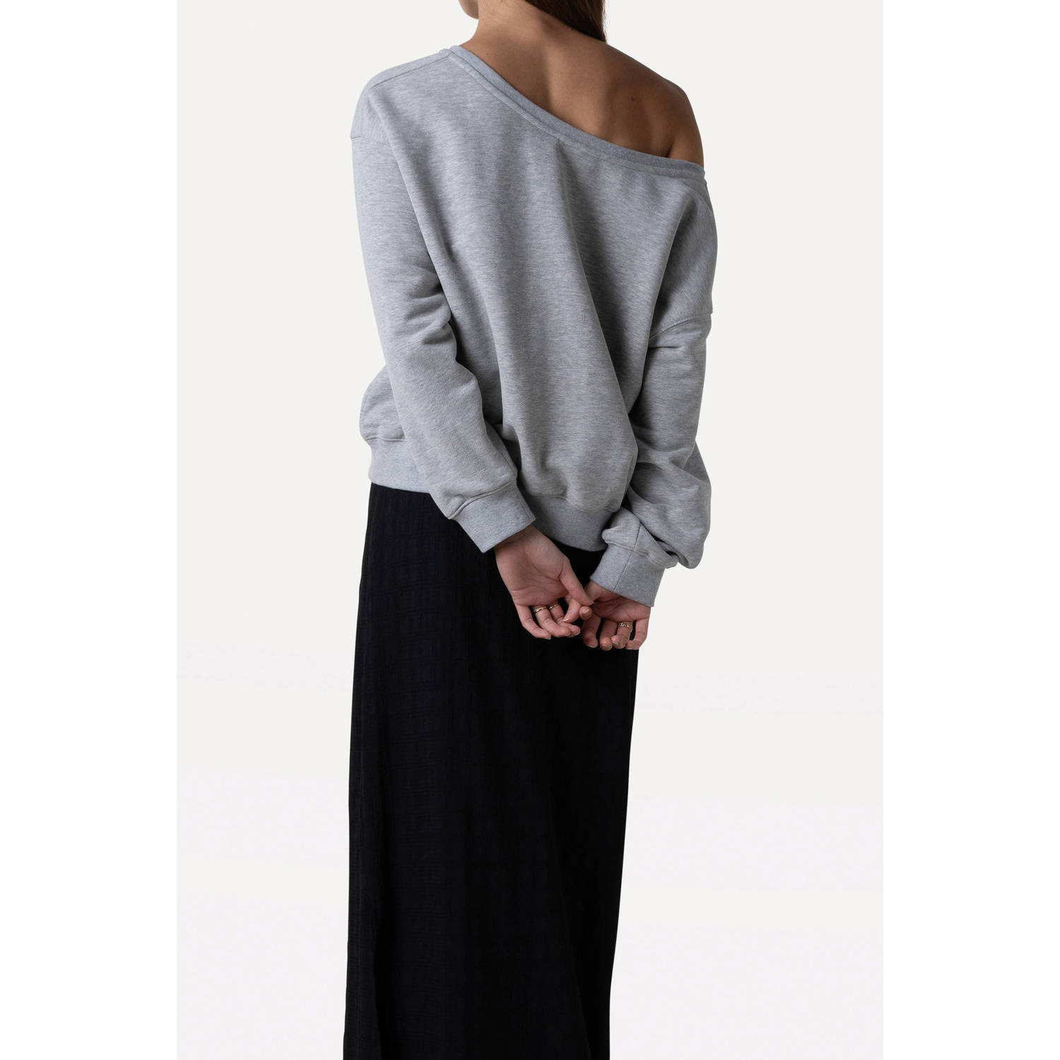 Another-Label sweater grijs