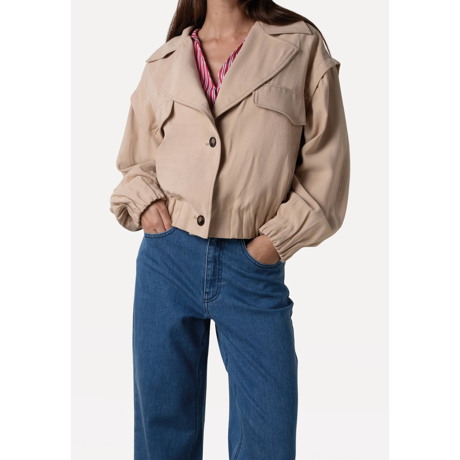Another-Label trenchcoat beige