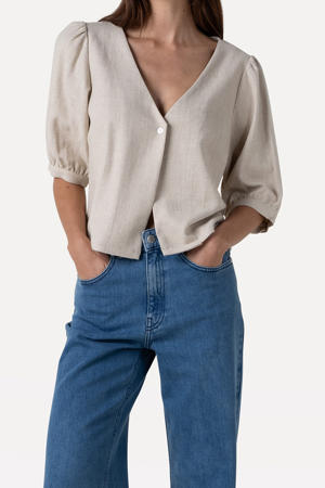 blouse zand