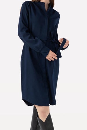 blousejurk donkerblauw