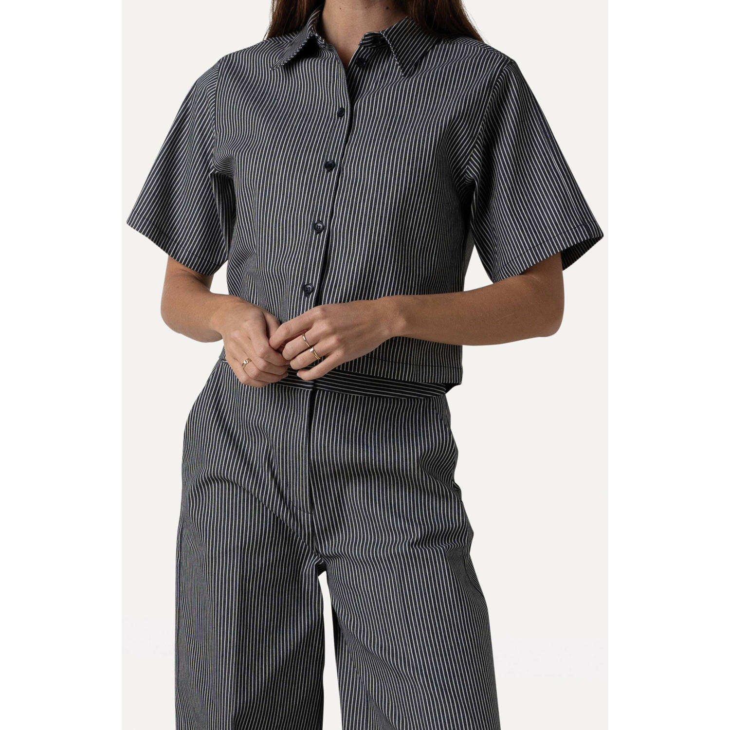Another-Label blouse zwart