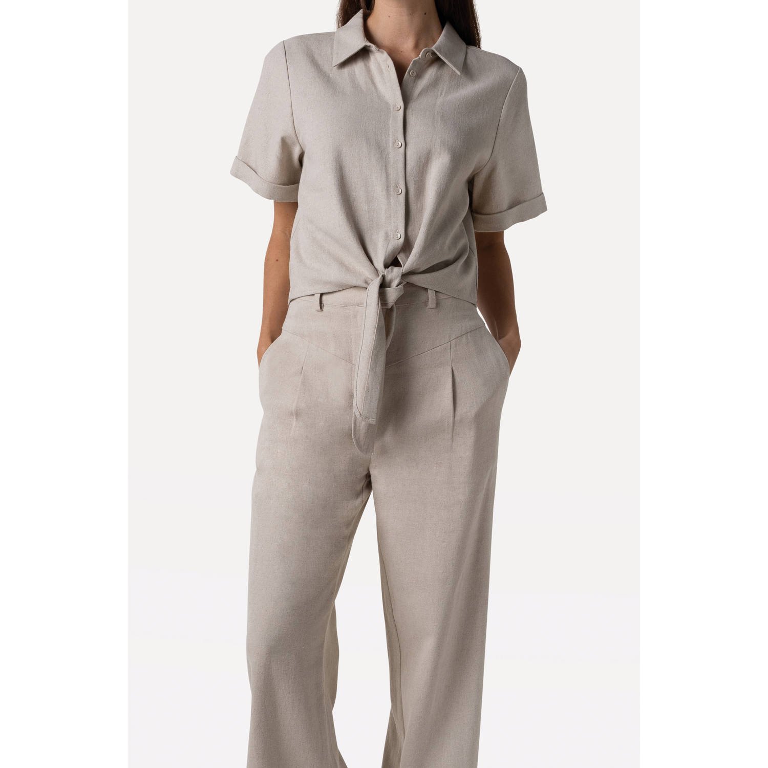 Another-Label blouse beige