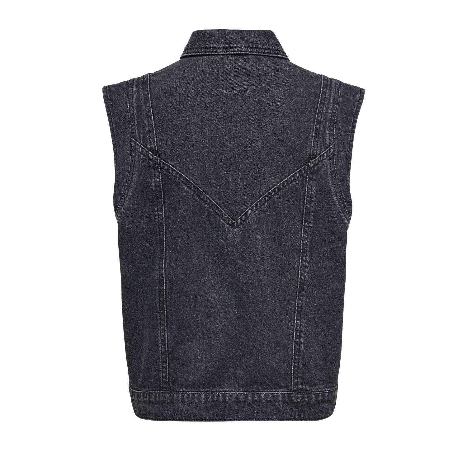 ONLY gilet black denim