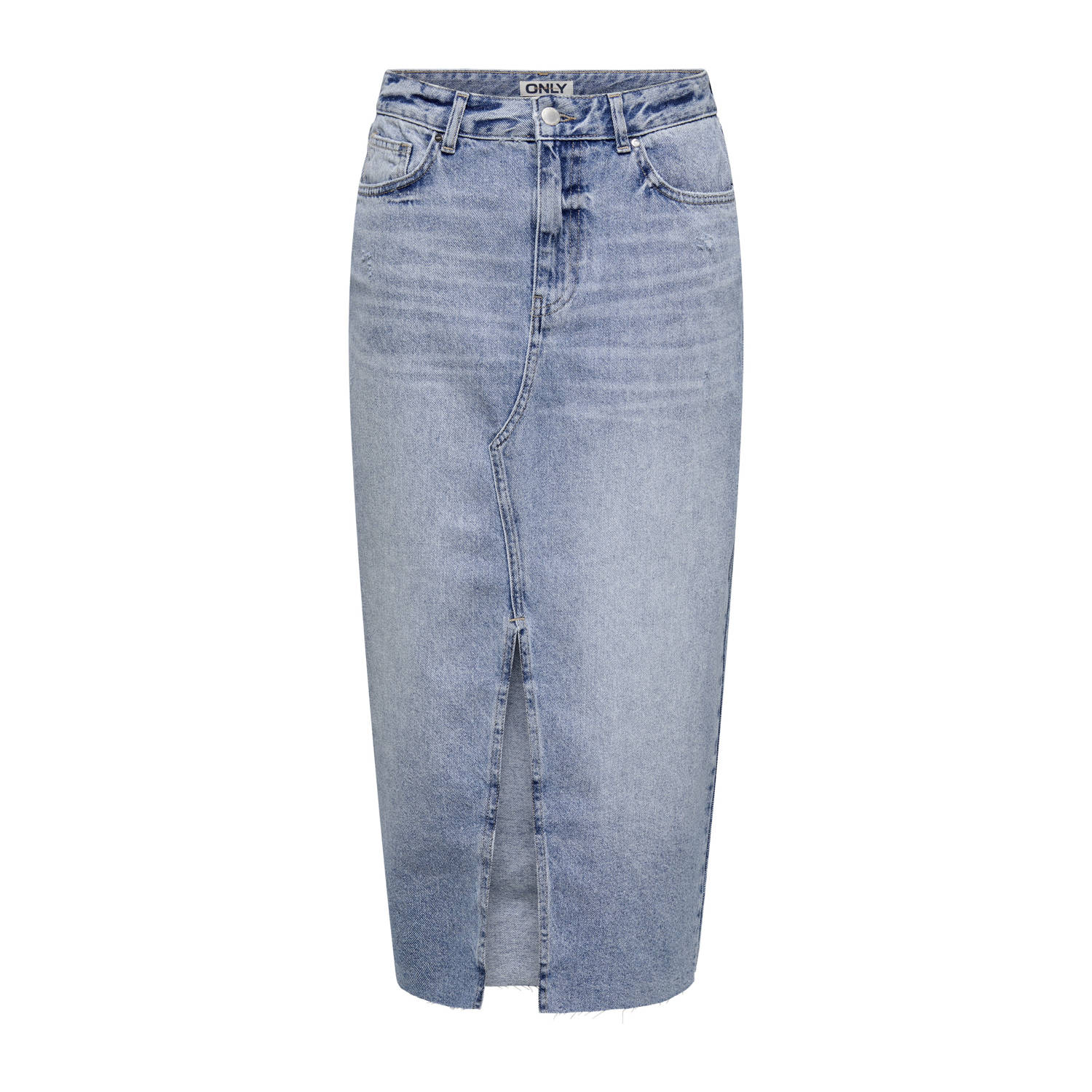 ONLY spijkerrok light blue denim