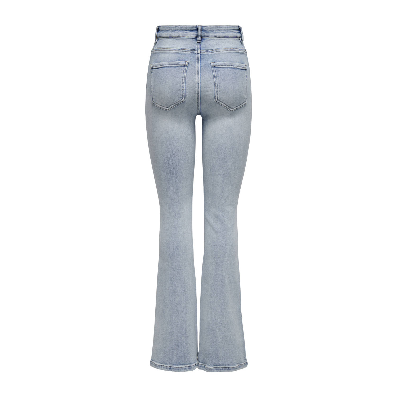 ONLY high waist flared jeans light blue denim