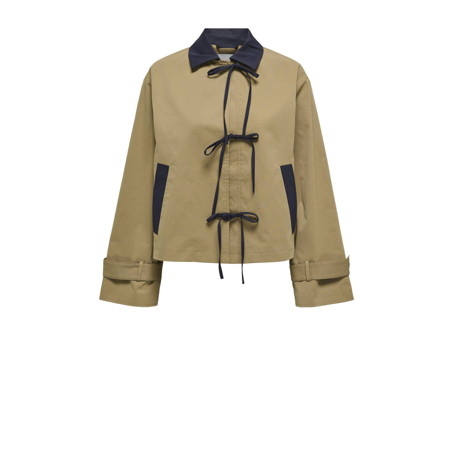 ONLY trenchcoat kaki