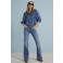 ONLY blouse medium blue denim