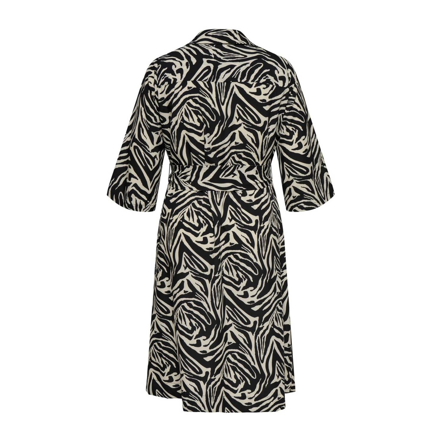 ONLY CARMAKOMA blousejurk zwart
