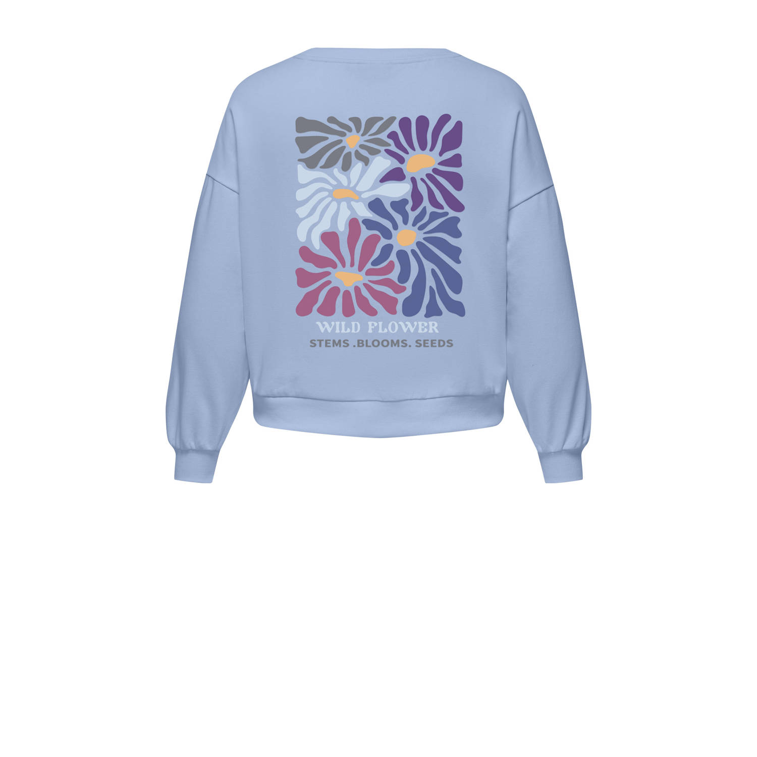 ONLY CARMAKOMA sweater lichtblauw