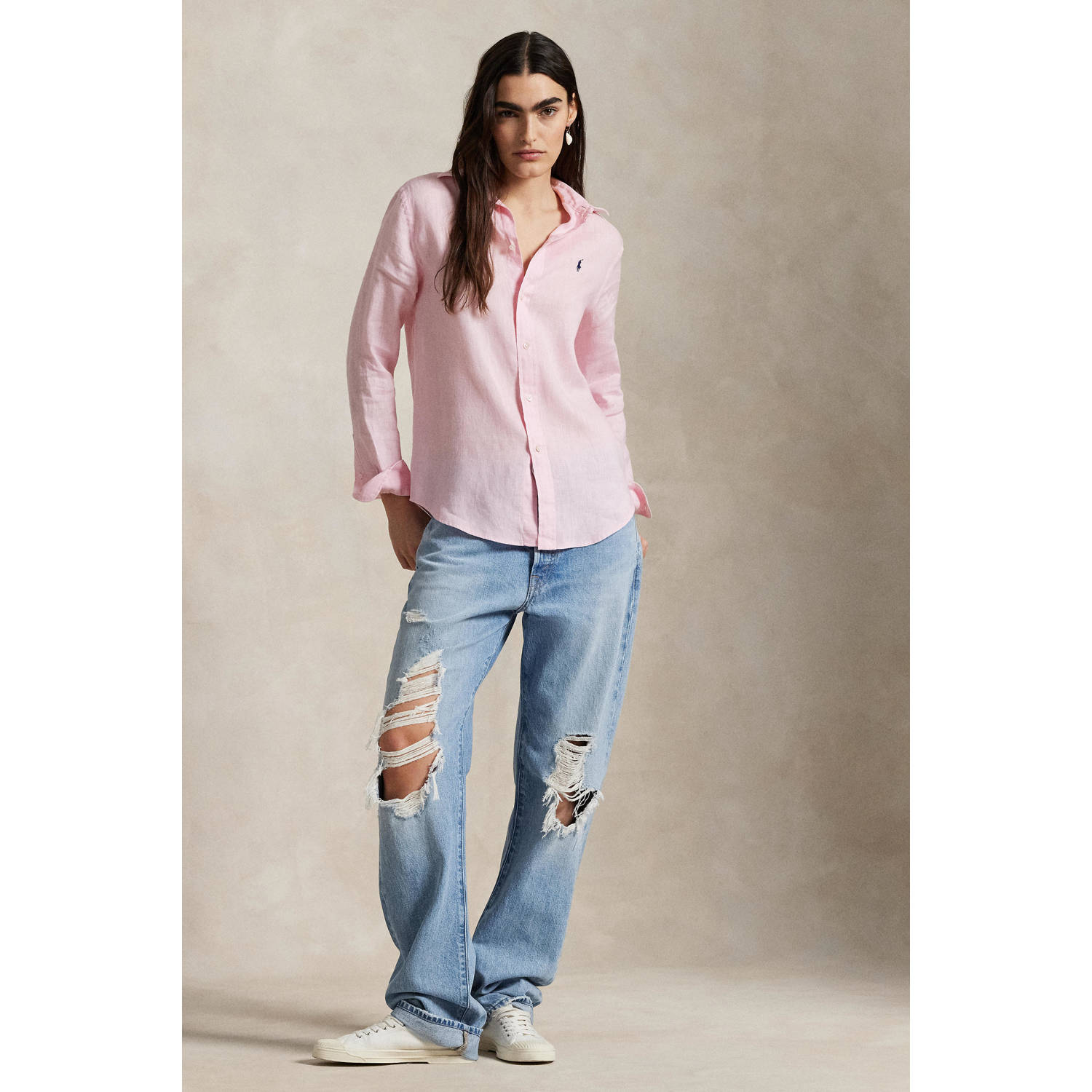 POLO Ralph Lauren blouse lichtroze
