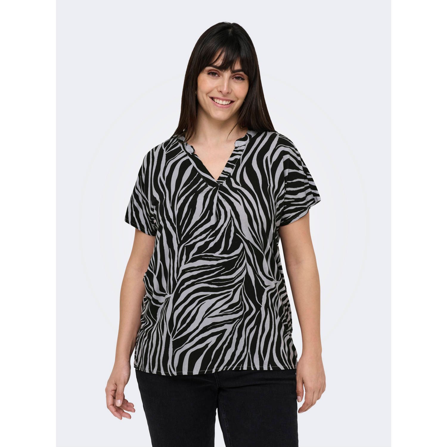 ONLY CARMAKOMA top zwart