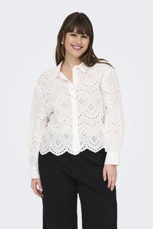blouse wit broderie