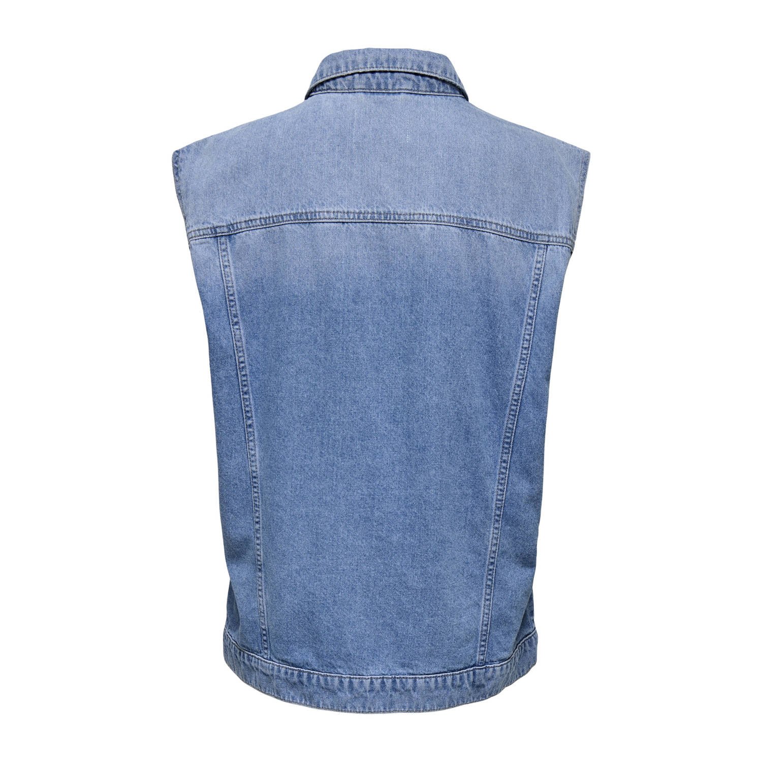 ONLY gilet light blue denim