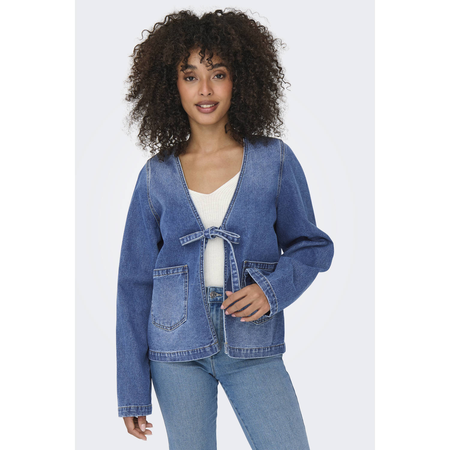 ONLY medium blue denim
