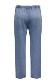 thumbnail: ONLY high waist wide leg jeans light blue denim