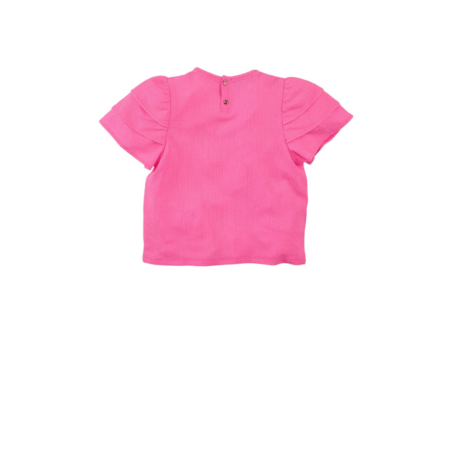 Z8 kids T-shirt Florenza met ruches roze