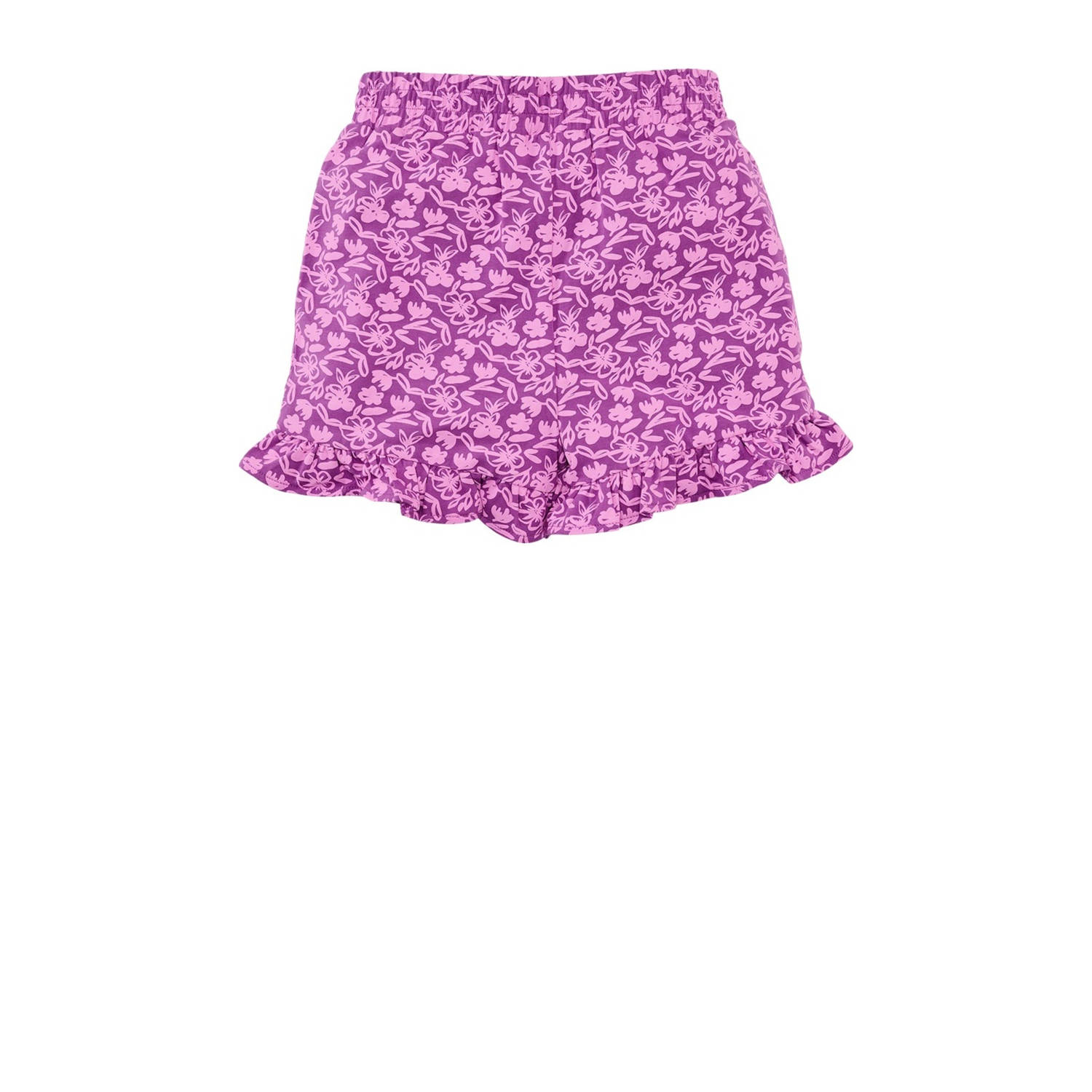 Z8 kids skort Fantasia paars lichtroze