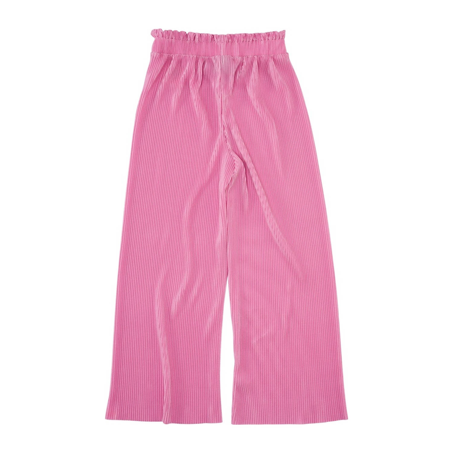 Z8 kids plissé palazzobroek Olive roze