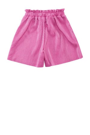plissé korte broek Della roze