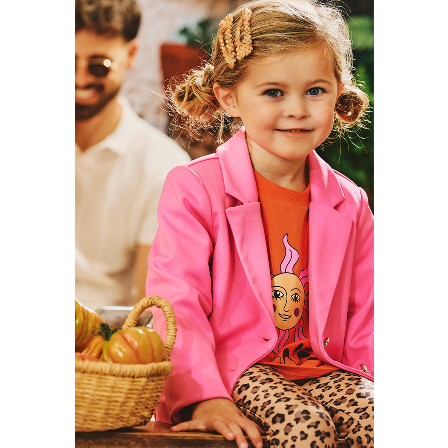 Z8 kids blazer Paulina roze