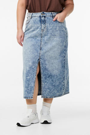 spijkerrok light blue denim