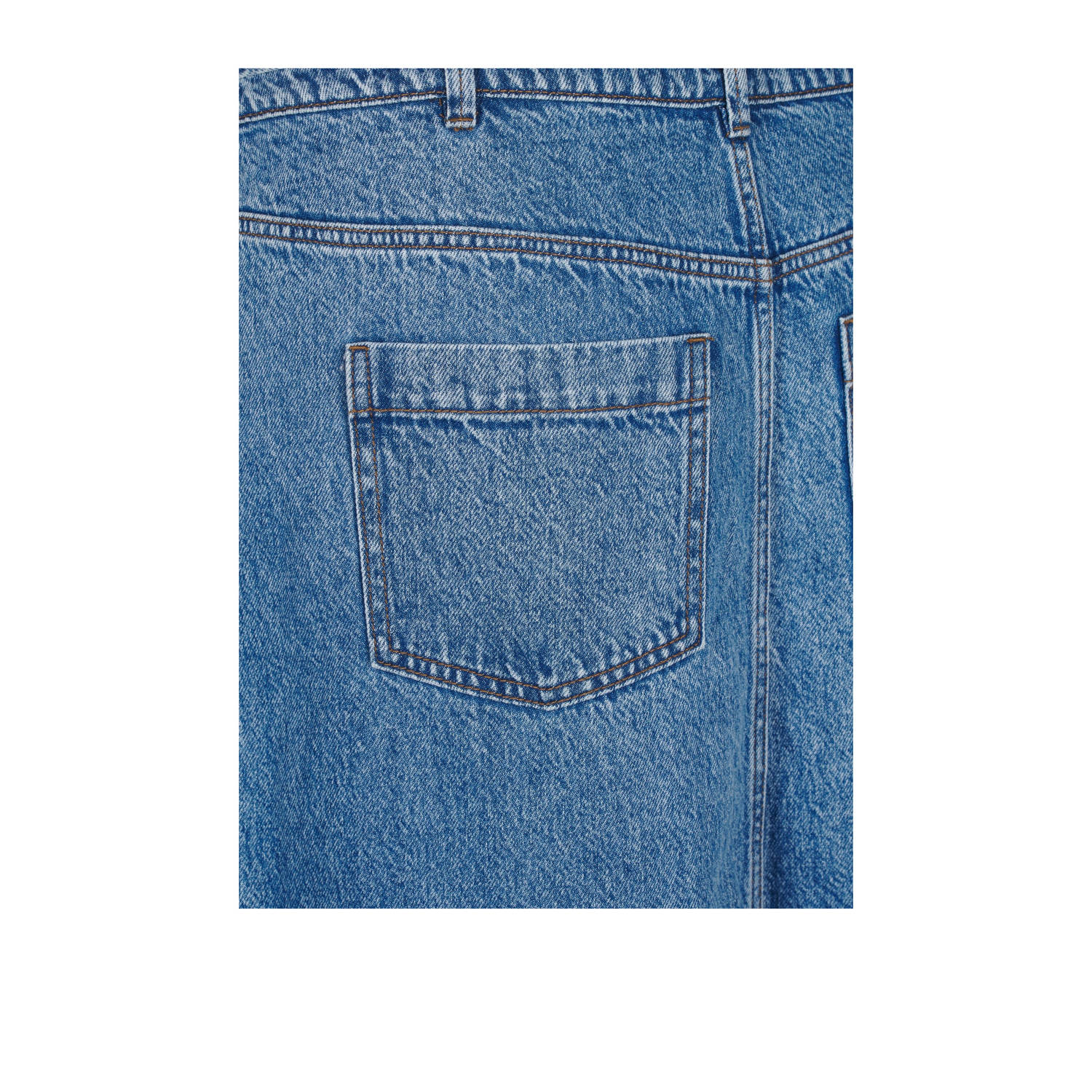Zizzi spijkerrok medium blue denim