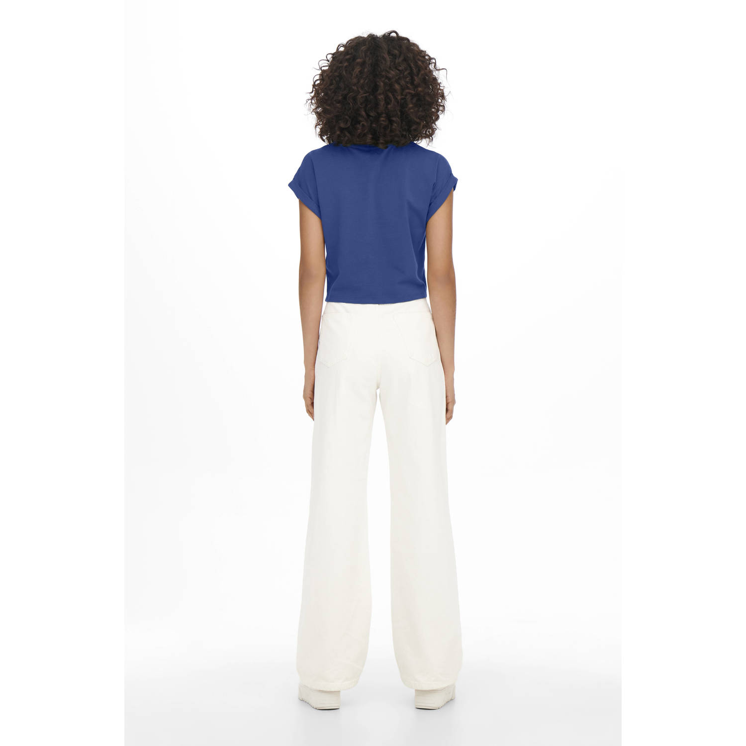 ONLY top blauw
