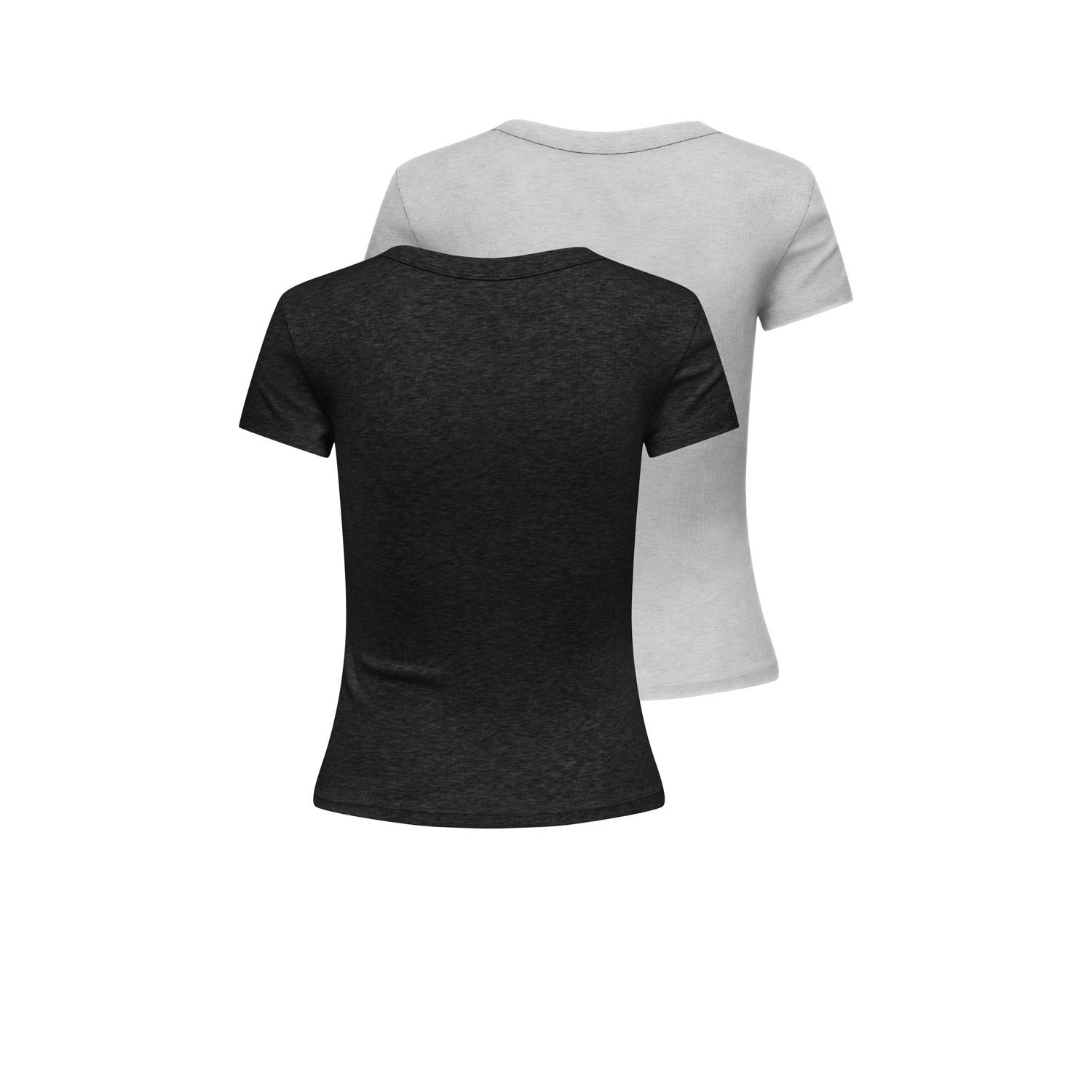 ONLY Zwart grijs T-shirt