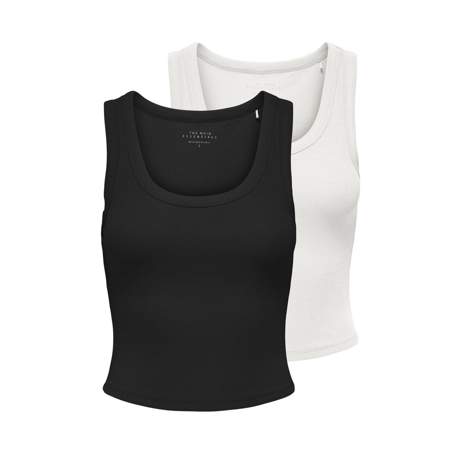ONLY mouwloze top zwart
