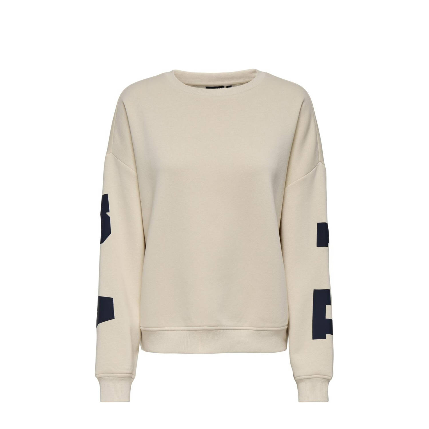 Only Sweatshirt ONLSWEAT L S BACK SLEEVE PRINT SWT NOOS