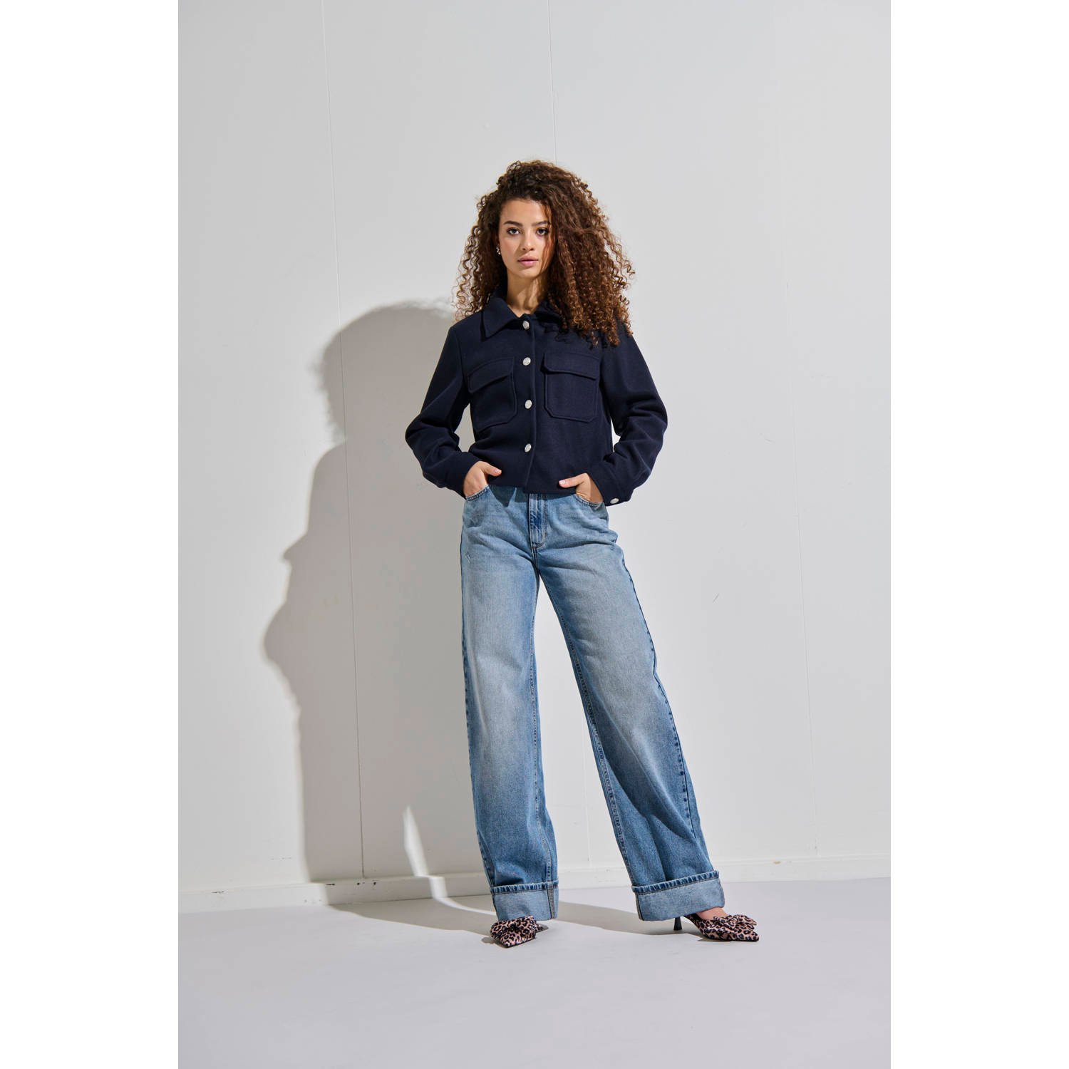 ONLY jasje donkerblauw