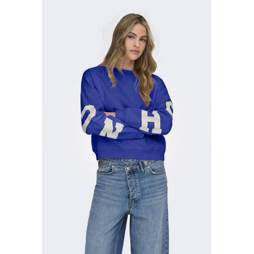 ONLY sweater blauw afbeelding