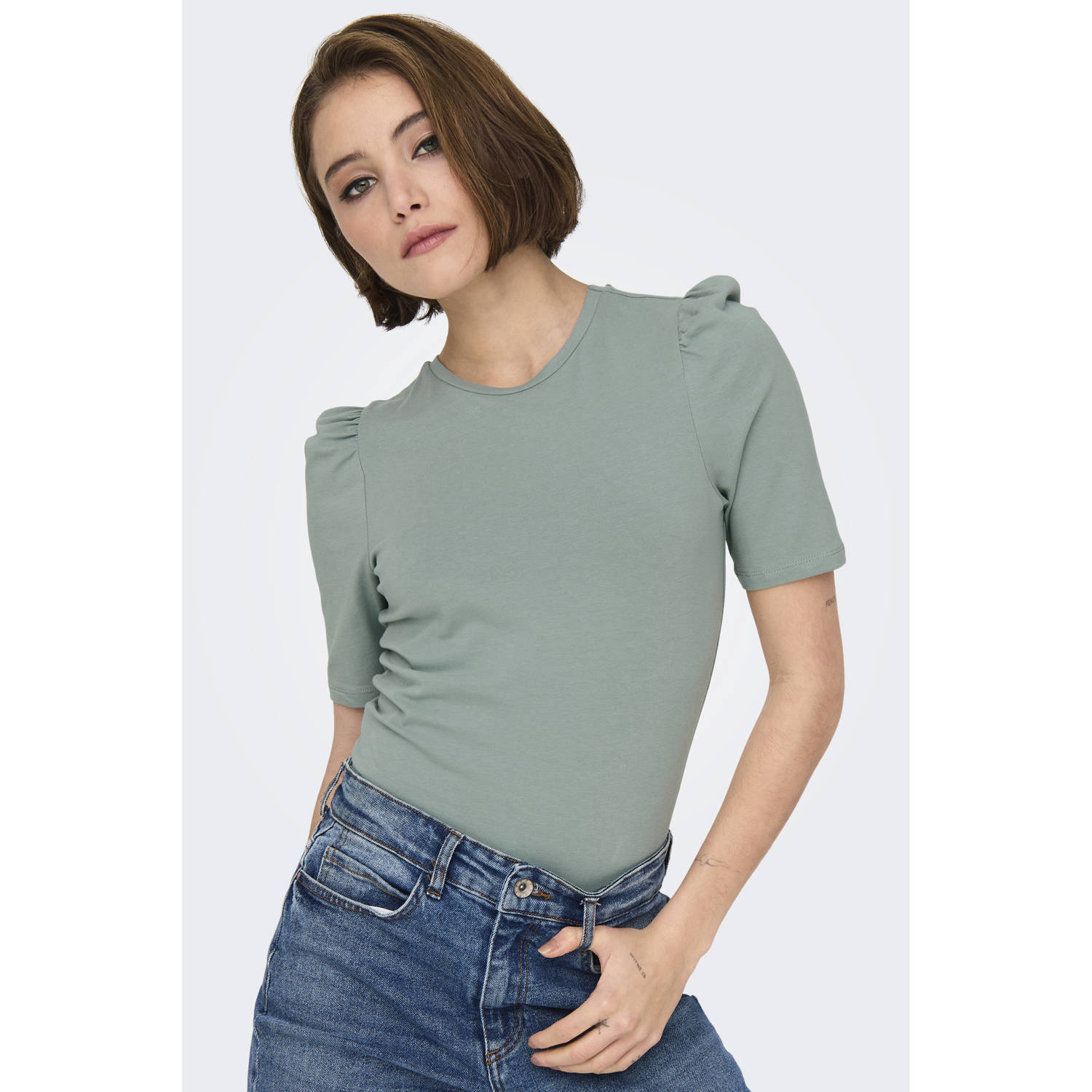 ONLY top groen