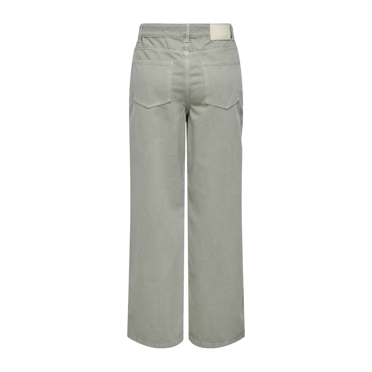 ONLY regular waist casual broek lichtgroen