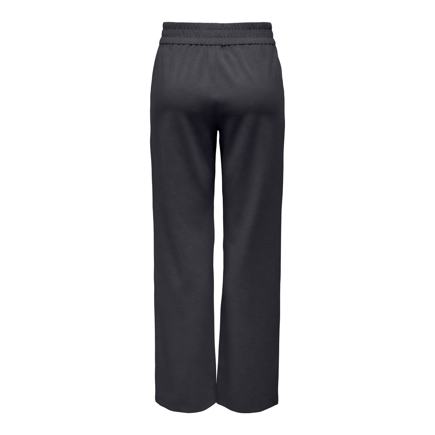 ONLY wide leg regular waist palazzo broek grijsblauw