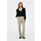 ONLY wide leg regular waist palazzo broek beige