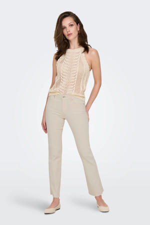 straight leg jeans ecru