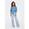 ONLY high waist wide leg jeans light blue denim