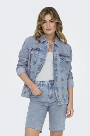 spijkerjas light blue denim