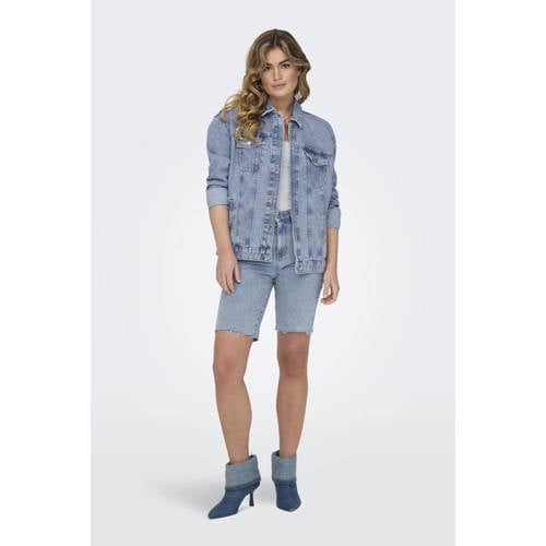 ONLY spijkerjas light blue denim afbeelding
