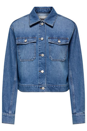 spijkerjas medium blue denim