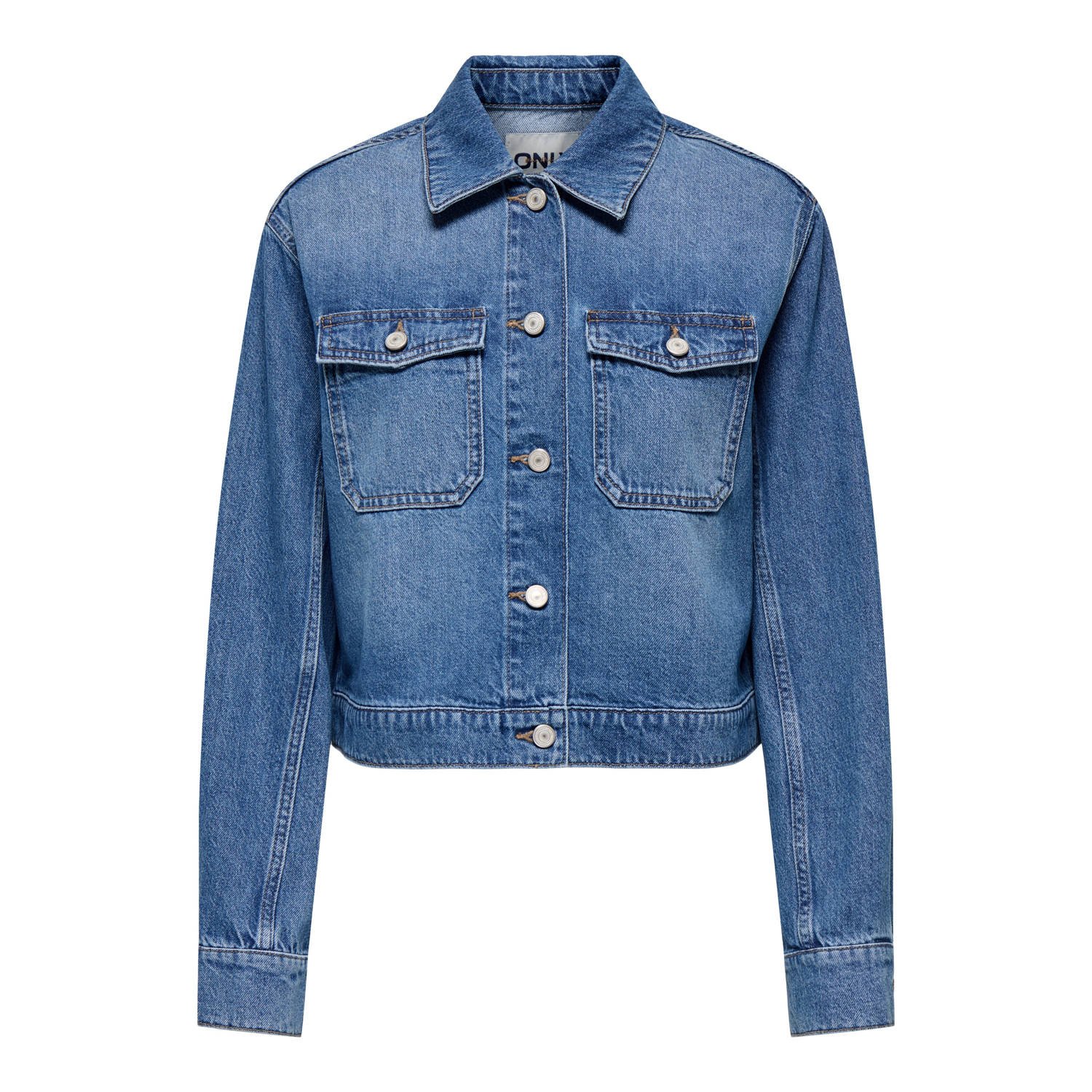 Only Regular fit jeansjack van puur katoen model 'LUMI'