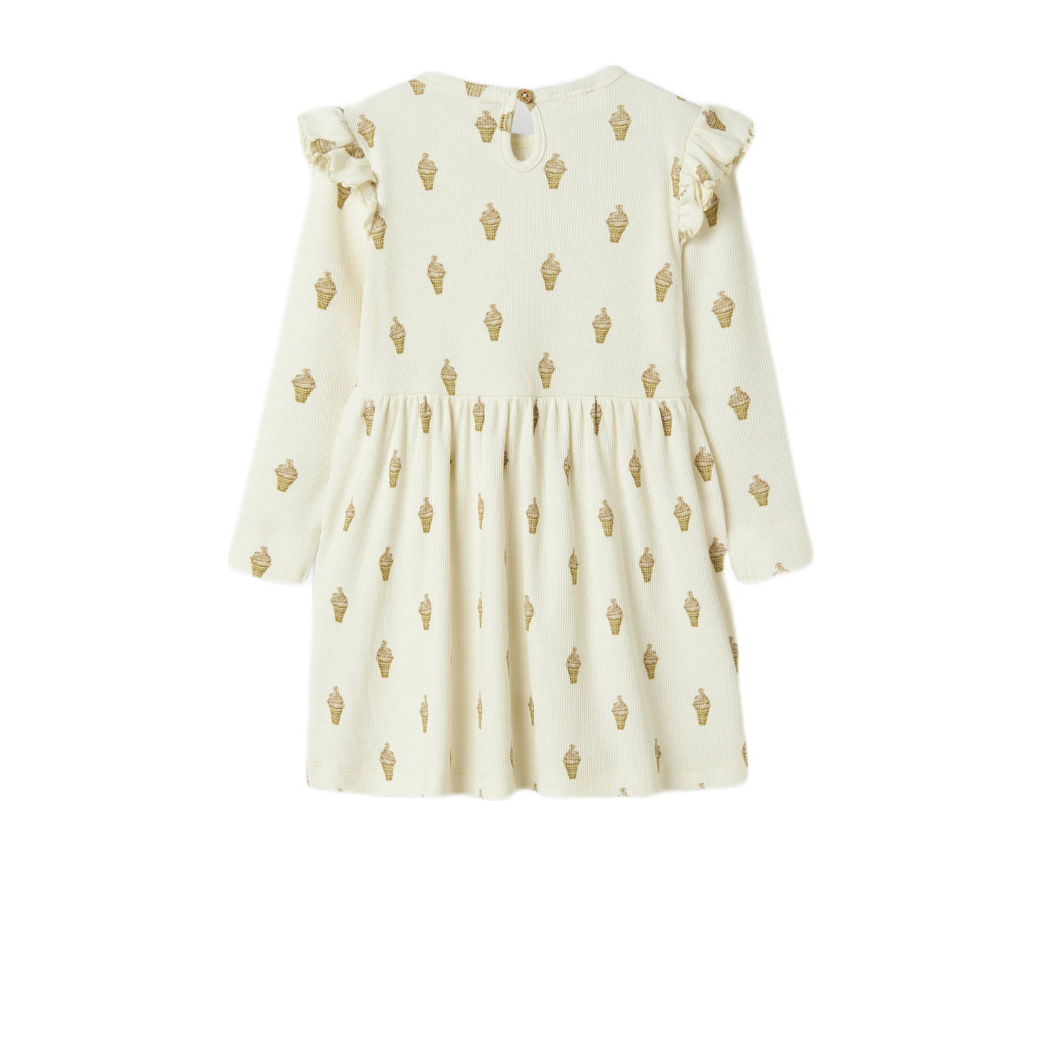 LIL' ATELIER MINI korte jurk ecru