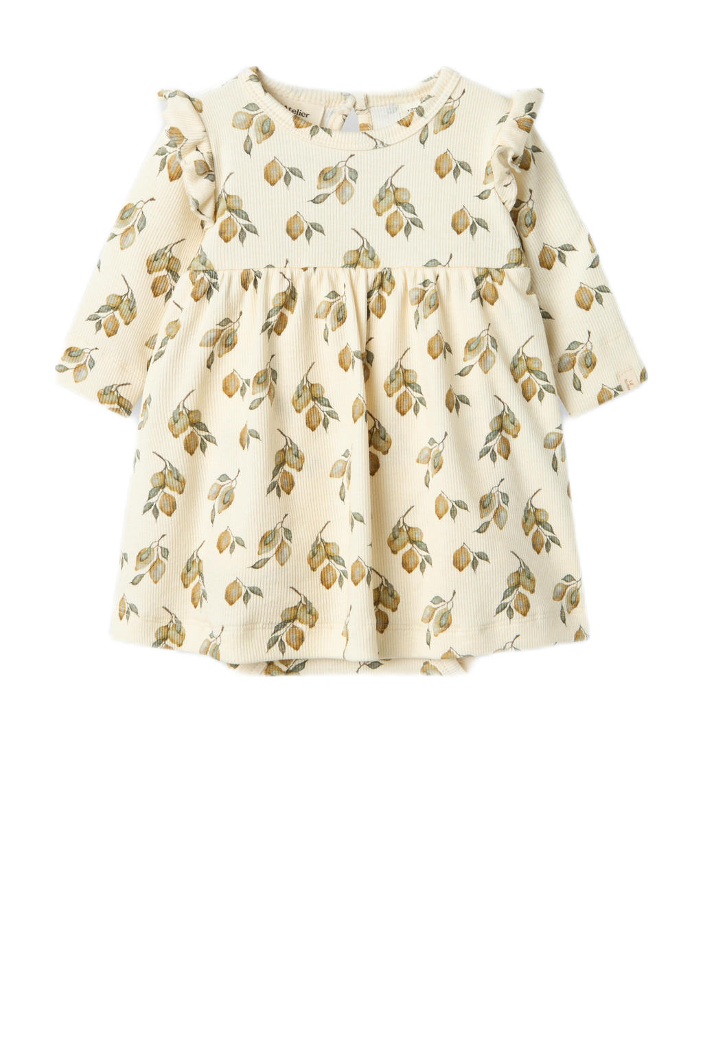 LIL' ATELIER BABY korte jurk ecru