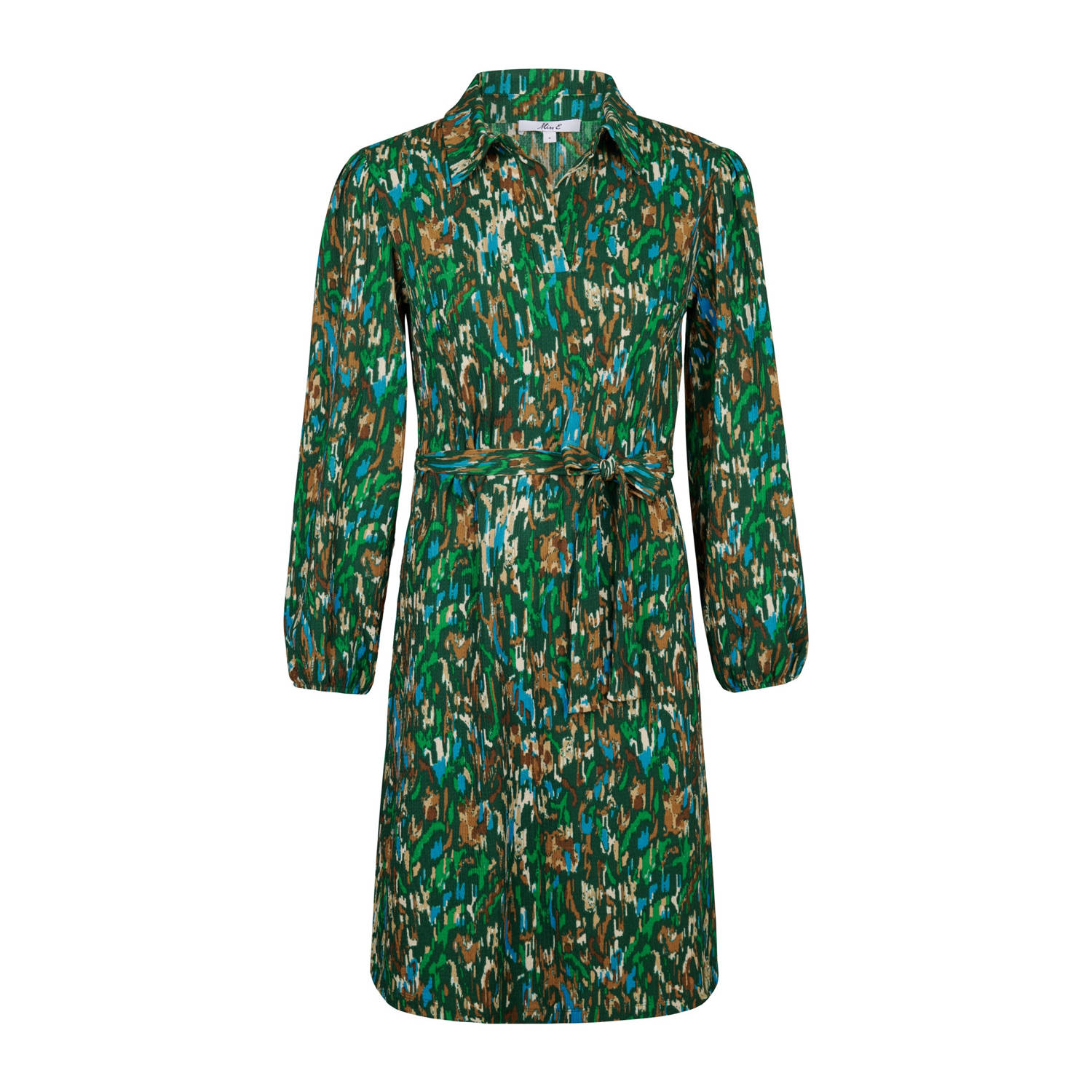 Miss Etam blousejurk groen